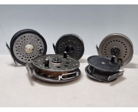 A J.W. Young &amp; Sons "Jwy 140" 3.3/4in Fly Reel, A J.W.Young &amp; Sons "Beaudex" 3.5in Fly Reel, A J,W. Young &amp; Sons 