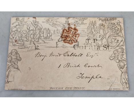 A Fine Collection of G.B. Victorian Covers, Entires and Envelopes, variously dating between 1840 and c.1895; they include a M