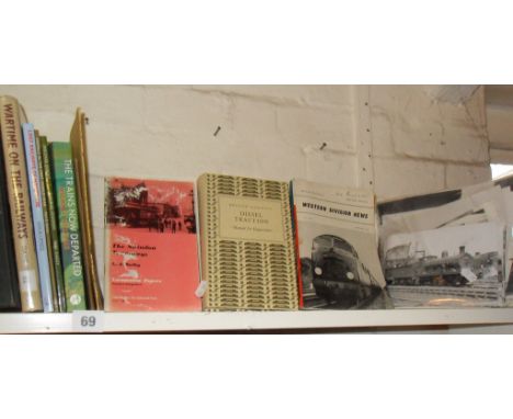 Railway related books & photographs, British Railways magazines and Diesel Traction Manual