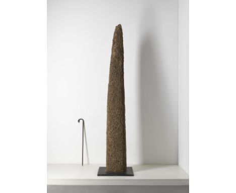 Naturalia A monumental wooden trunk corroded by termites Africa. . Cm 270,00.