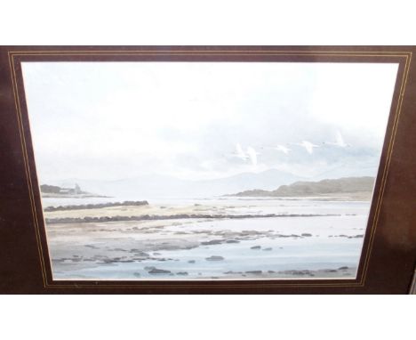 EIGHT VARIOUS PICTURES comprising; prints, watercolours and paintings on glass (8) Condition Report: Available upon request