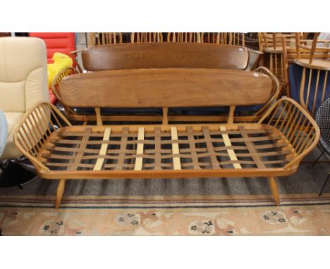 A light Ercol day bed