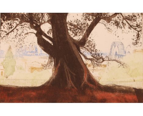 Edith Cowlishaw Australian, pencil signed limited edition lithograph, "Flat Rock Creek"edition 5/16; and another "Observatory