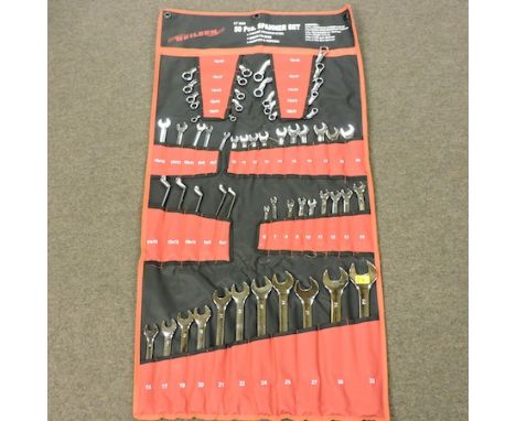 A 50 piece spanner set 
