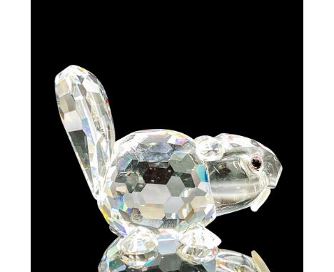 Lead crystal part of the Endangered Species collection and is made with jet crystal eyes and frosted crystal teeth. Swarovski
