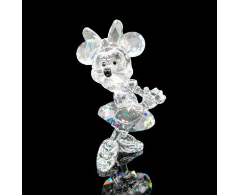 Part of the Disney Classics collection. Clear faceted crystal body with black inset crystal eyes and nose. Swarovski backstam