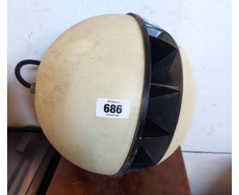 A Toa Electric Co. BS-967 hanging sphere speaker