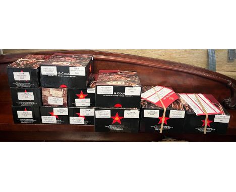 A selection of King and Country model figures , "D' Day 44" , two marked as repaired 