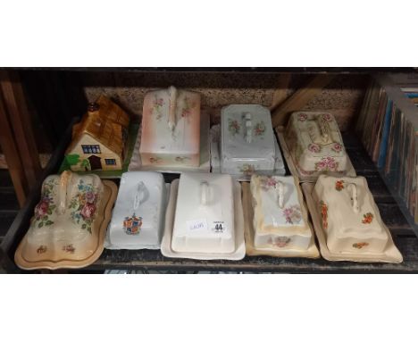 9 VARIOUS VINTAGE CHEESE DISHES