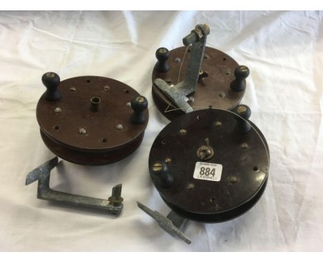 3 VINTAGE SEA FISHING REELS