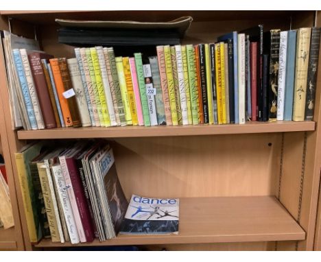 SHELF &amp; PART SHELF OF BALLET BOOKS