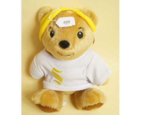 A Merrythought limited edition Selfridges Pudsey 2012 bear - boxed