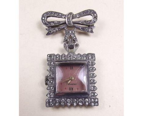 A Crawford nurses pendant watch
