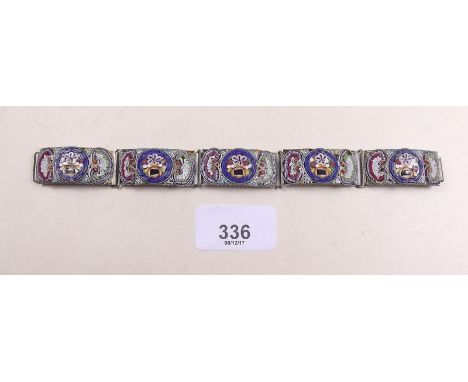 A vintage micro mosaic bracelet