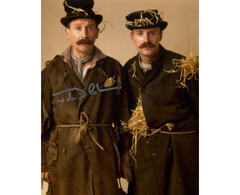 Allo Allo, 8x10 photo from the comedy Allo Allo signed by actor John D Collins who played one of the escaped and hidden RAF o