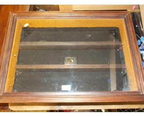 A TABLE TOP BIJOTIRE DISPLAY CASE