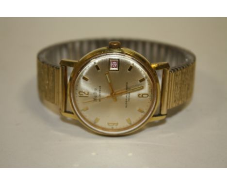 A GENTS VINTAGE MUDU AUTOMATIC WRIST WATCH