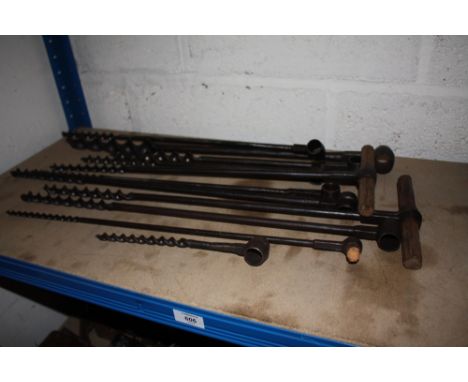 A QUANTITY OF DRILLING TOOLS 