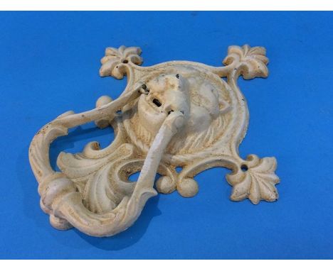 A Lion mask door knocker