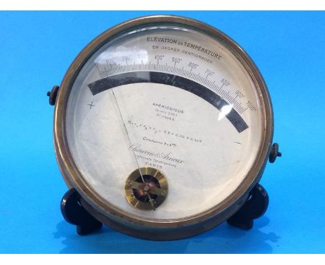 A French thermometer by Chavin and Arnoux of Paris