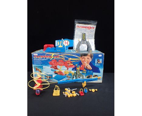BOXED BLUEBIRD 'CHOPPER ACE' RED ANGEL HELICOPTERcomplete and in good condition, with manual (Box in play worn condition)
