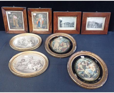 W. TOMKIN AFTER WILLIAM HAMILTON (1730-1803) - Two vignettes of children playingengravings, ovals each approx 17cm x 21cm and