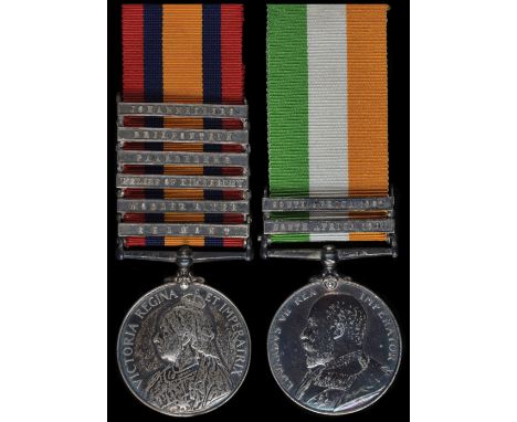 A Second Boer War ‘Relief of Kimberley’ Pair awarded to Sergeant J. Castell, No 26 ‘R’ Company, Army Service Corps, comprisin