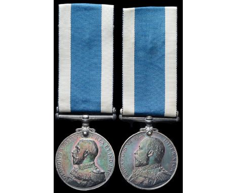 Royal Navy Long Service and Good Conduct Medals (2), E.VII.R. (PO.6868 R. J. Faulkner, Private, R.M.L.I.); and G.V.R. (J,2139