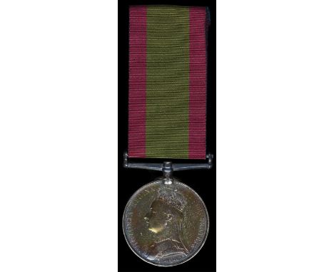 *Afghanistan, 1878-1880, no clasp (1166. Pte. R. Sparks. 2/11th Regt.); toned, reverse edge nick, otherwise good very fine.  