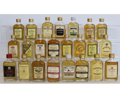 Collection of twenty three Gordon &amp; Macphail Scotch Whisky miniatures, including Pride of Strathspey, Pride of Orkney, Ta