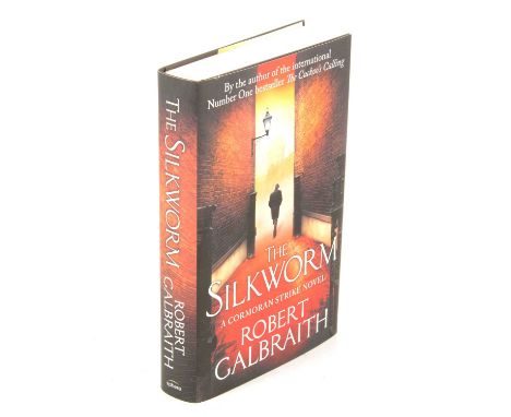 Robert Galbraith (J K Rowling), The Silkworm, 2014, signed by the author, virtually mint.