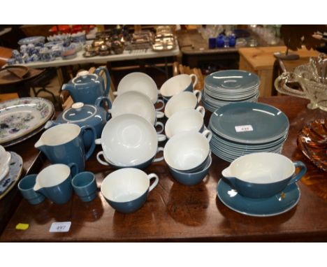 A Poole Pottery teaset