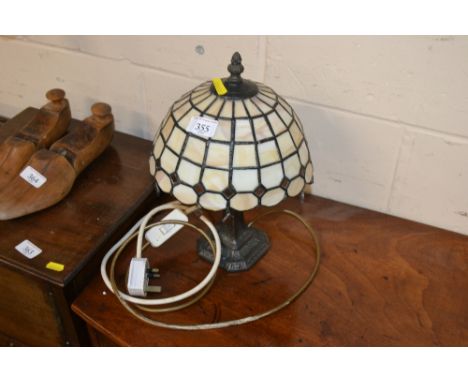 A Tiffany style table lamp