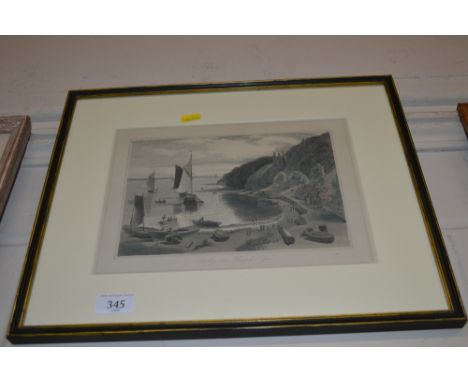 "Mistley near Harwich, Essex" coloured print