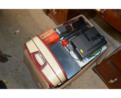 A mixed lot of various camera equipment etc