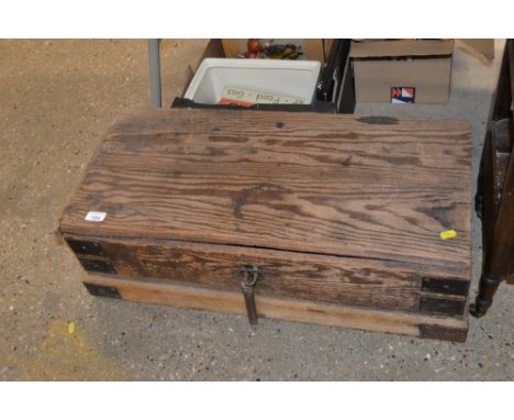 A vintage pine trunk