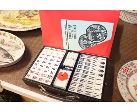 A Mahjong set