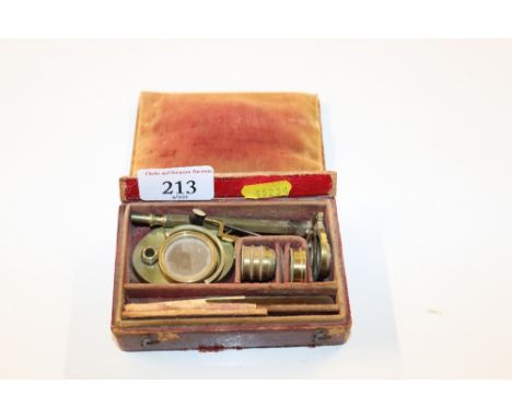 A brass travelling microscope AF