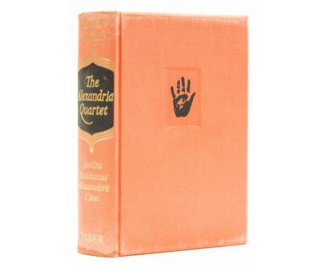 Durrell (Lawrence) The Alexandria Quartet, number 162 of 500 copies signed by the author, some light scattered spotting, orig