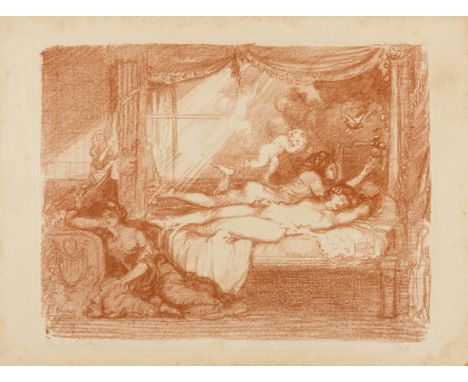 Various Artists.- A good group of 14 early 20th century prints, including a lithograph by Charles Conder, a standing nude fro