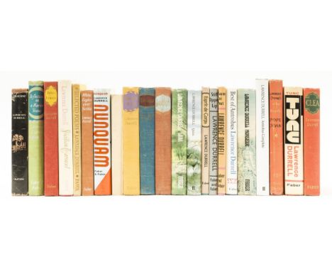 NO RESERVE Durrell (Lawrence) [The Alexandria Quartet], 4 vol., first editions, light spotting, ink ownership inscription to 