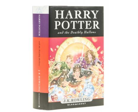 Rowling  (J.K.) Harry Potter and the Deathly Hallows, first edition, signed by the author with hologram sticker to title, ori