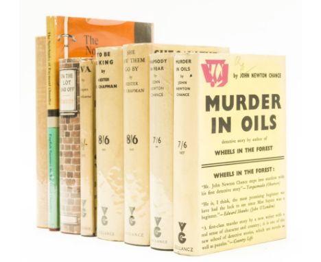 NO RESERVE Gollancz.- Chance (John Newton) Murder in Oils, 1935; Rhapsody in Fear, 'Archive Copy' ink stamp to title, 'File C