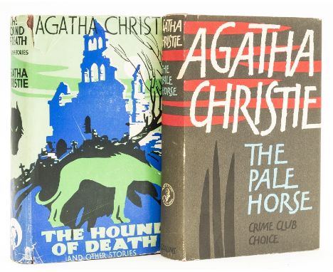 NO RESERVE Christie (Agatha) The Hound of Death, and Other Stories, first edition, original cloth, dust-jacket, chipping and 