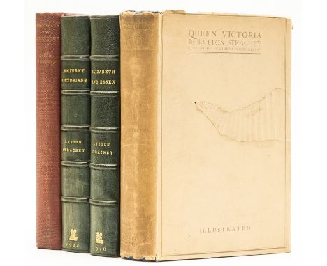 NO RESERVE Strachey (Lytton) Queen Victoria, first edition, signed presentation inscription from the author to endpaper, plat