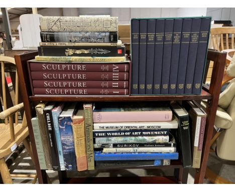 A collection of books mainly on the subject of art including Sculpture, 4 vols, with slipcase, published by Taschen, Koln, 19
