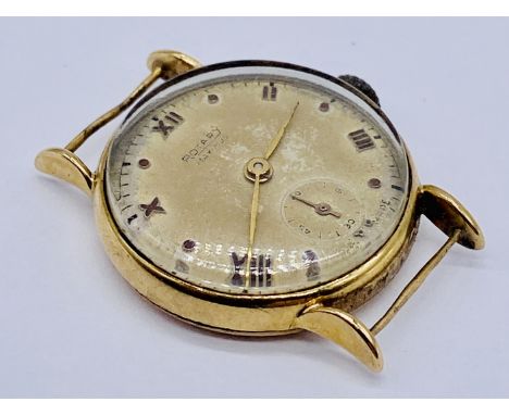 A ladies 9ct gold Rotary watch