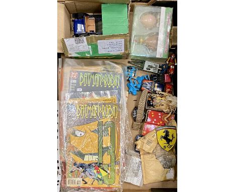 TOYS - various collectables and advertising ware including vintage tins, a plywood Ark with animals, ephemera, badges, Jaques