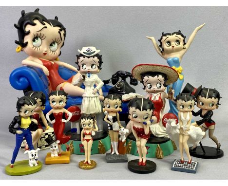 C &amp; S COLLECTABLES (8) - boxed Betty Boop figures and four other Betty Boop figures