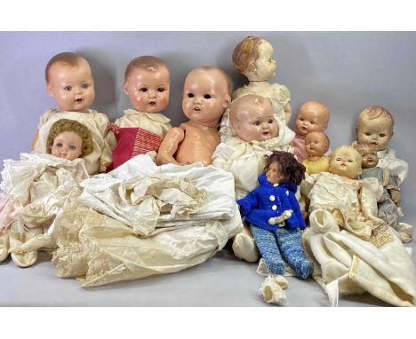 VINTAGE &amp; LATER DOLLS WITH CLOTHING - a collection